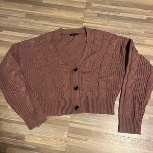 NWOT chunky cardigan, button sweater